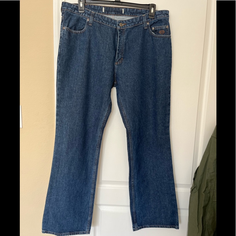 Harley Davidson jeans, wide leg